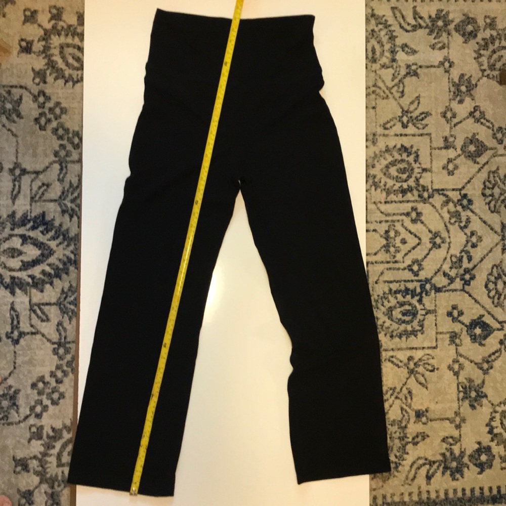 Gap foldover waist bootcut yoga pants
